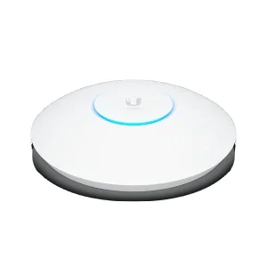 Точка доступа Ubiquiti UniFi U6 ENTERPRISE (U6-ENTERPRISE) (AX10200, WiFi 6E, 1х2.5Gb LAN, PoE+, BLE, IP54, 4x4 MIMO, 3.2dBi/5.3dBi/6dBi, без БП) UA
