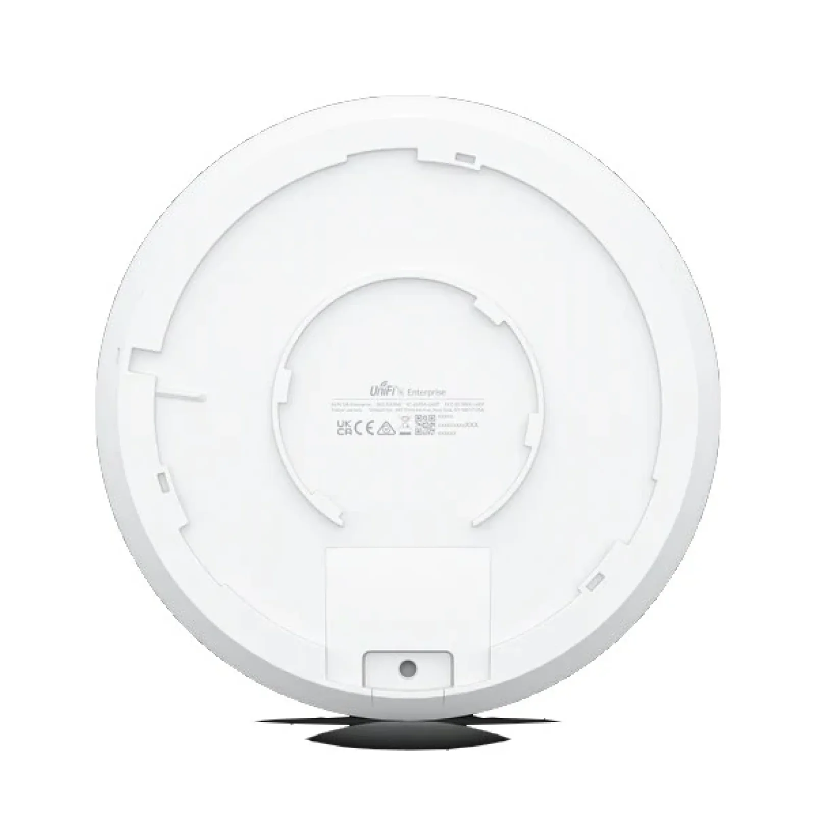 Точка доступа Ubiquiti UniFi U6 ENTERPRISE (U6-ENTERPRISE) (AX10200, WiFi 6E, 1х2.5Gb LAN, PoE+, BLE, IP54, 4x4 MIMO, 3.2dBi/5.3dBi/6dBi, без БП) UA