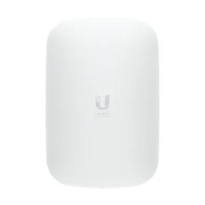 Точка доступу Ubiquiti UniFi U6 EXTENDER (U6-EXTENDER) (AX5400, WiFi 6, повторювач/розширювач мережі, BT, 4x4 MU-MIMO, 5dBi-2.4Ghz / 6dBi-5Ghz, Wall mount) UA