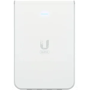 Точка доступа Ubiquiti UniFi U6 In-Wall (U6-IW) (AX5400, WiFi6, BT, 5xGE, POE, антенны 5/5,9dBi) UA