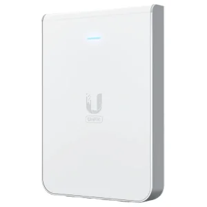 Точка доступа Ubiquiti UniFi U6 In-Wall (U6-IW) (AX5400, WiFi6, BT, 5xGE, POE, антенны 5/5,9dBi) UA