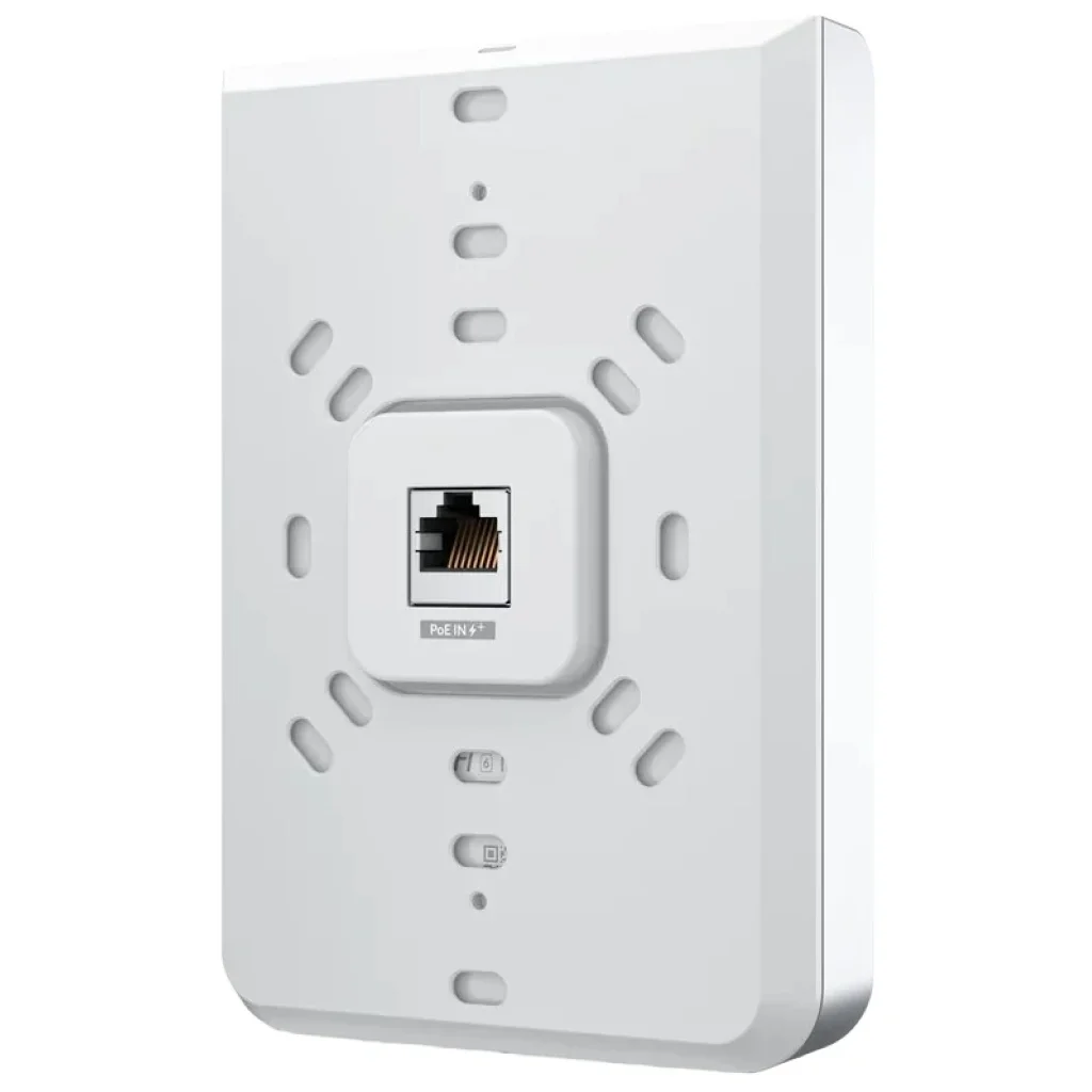 Точка доступа Ubiquiti UniFi U6 In-Wall (U6-IW) (AX5400, WiFi6, BT, 5xGE, POE, антенны 5/5,9dBi) UA