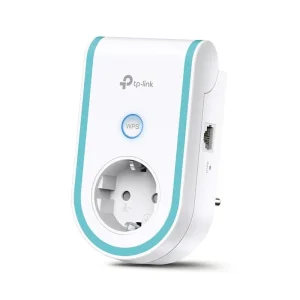 Бездротовий повторювач/розширювач WiFi сигналу TP-Link RE365 (AC1200, 1xFE LAN, 2 внутрішні антени, вбудована електрична розетка) UA