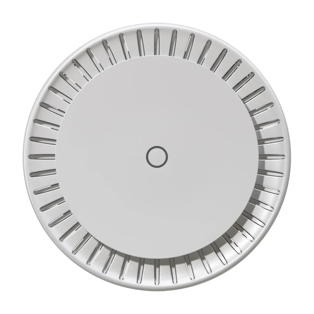 Точка доступа Mikrotik cAP AX cAPGi-5HaxD2HaxD (AX1800, 864-1800MHz/128Mb, ceiling AP, 6/5.5 dBi, 2xGE, PoE) UA