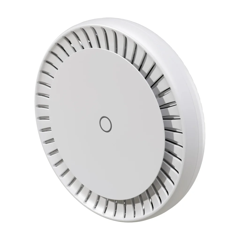 Точка доступа Mikrotik cAP AX cAPGi-5HaxD2HaxD (AX1800, 864-1800MHz/128Mb, ceiling AP, 6/5.5 dBi, 2xGE, PoE) UA