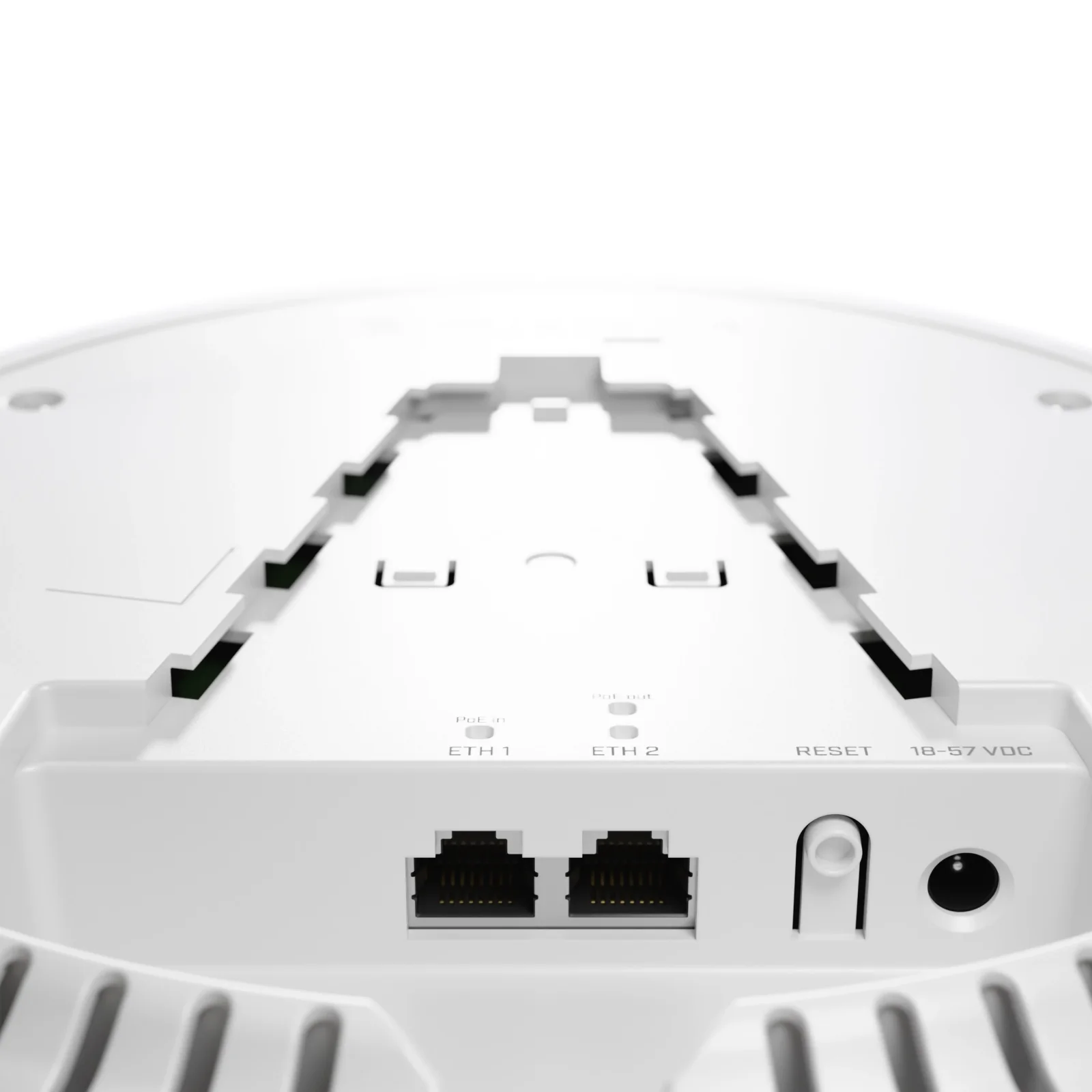 Точка доступа Mikrotik cAP AX cAPGi-5HaxD2HaxD (AX1800, 864-1800MHz/128Mb, ceiling AP, 6/5.5 dBi, 2xGE, PoE) UA