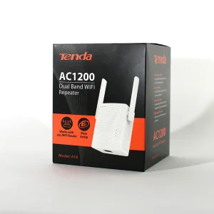 Точка доступа Tenda A18 (AC1200, 1xFE LAN, 2*2dbi внешние антенны) UA