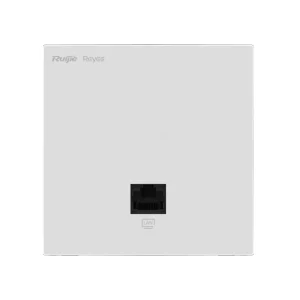 Точка доступу Ruijie Reyee RG-RAP1261 (AX3000, 1xGE PoE in, 1xGE, wall plate, MU-MIMO 2x2, PoE, L2/L3 Roaming, Ruijie Cloud) UA