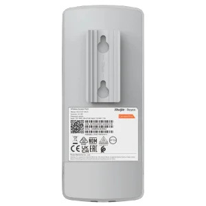Точка доступу Ruijie Reyee RG-EST100-E комплект з 2 шт (WiFi bridge, 2,4Ghz, 300Mbps, 2xFE PoE, IP55, 2x2, CCTV, спрямов ант: 70°, 8dBi, 1xDC 12V, Ruijie Cloud) UA