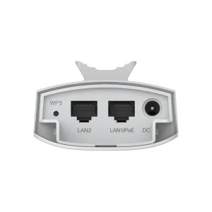 Точка доступу Ruijie Reyee RG-EST100-E комплект з 2 шт (WiFi bridge, 2,4Ghz, 300Mbps, 2xFE PoE, IP55, 2x2, CCTV, спрямов ант: 70°, 8dBi, 1xDC 12V, Ruijie Cloud) UA