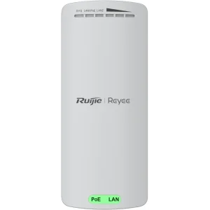 Точка доступа Ruijie Reyee RG-EST100-E комплект из 2 шт (WiFi bridge, 2,4Ghz, 300Mbps, 2xFE PoE, IP55, 2x2, CCTV, направл ант: 70°, 8dBi, 1xDC 12V, Ruijie Cloud) UA