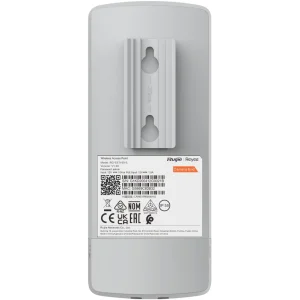 Точка доступу Ruijie Reyee RG-EST100-E комплект з 2 шт (WiFi bridge, 2,4Ghz, 300Mbps, 2xFE PoE, IP55, 2x2, CCTV, спрямов ант: 70°, 8dBi, 1xDC 12V, Ruijie Cloud) UA