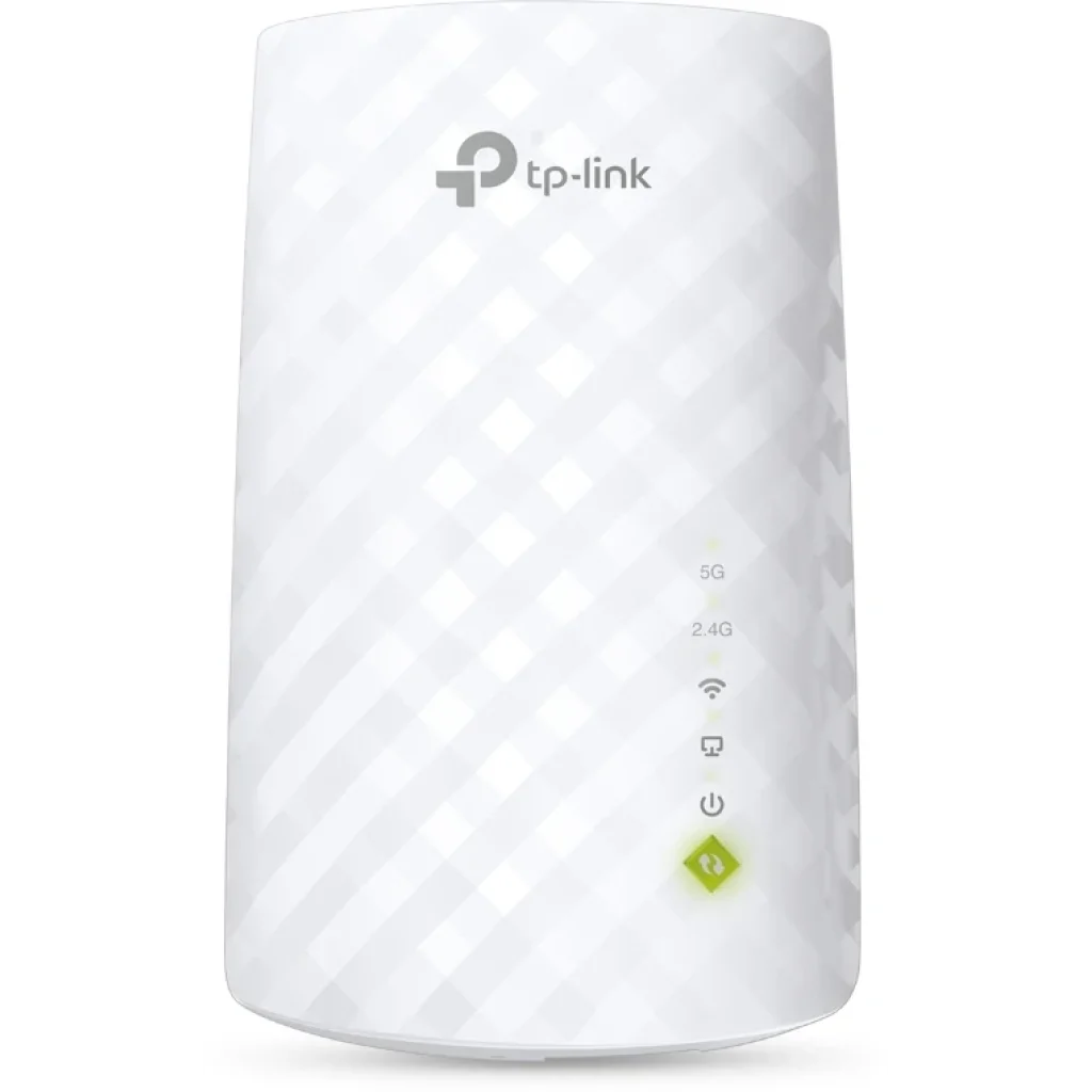 Точка доступу TP-Link RE200 (AC750, 100мВт, внутрішні антени, підсилювач бездротового сигналу, 1 порт RJ-45) UA