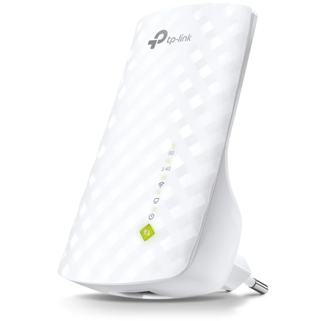 Точка доступу TP-Link RE200 (AC750, 100мВт, внутрішні антени, підсилювач бездротового сигналу, 1 порт RJ-45) UA