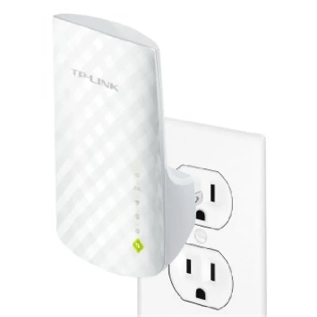 Точка доступу TP-Link RE200 (AC750, 100мВт, внутрішні антени, підсилювач бездротового сигналу, 1 порт RJ-45) UA
