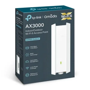 Точка доступу TP-Link EAP650 Outdoor (AX3000,1хGE WAN,Passive PoE, 2 внутрішні антени), EAP650-OUTDOOR UA