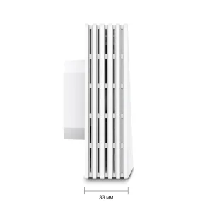 Точка доступа TP-Link EAP650 Wall (AX3000,1хGE WAN,1xGE LAN, PoE, 2 внутренние антены), EAP650-WALL UA