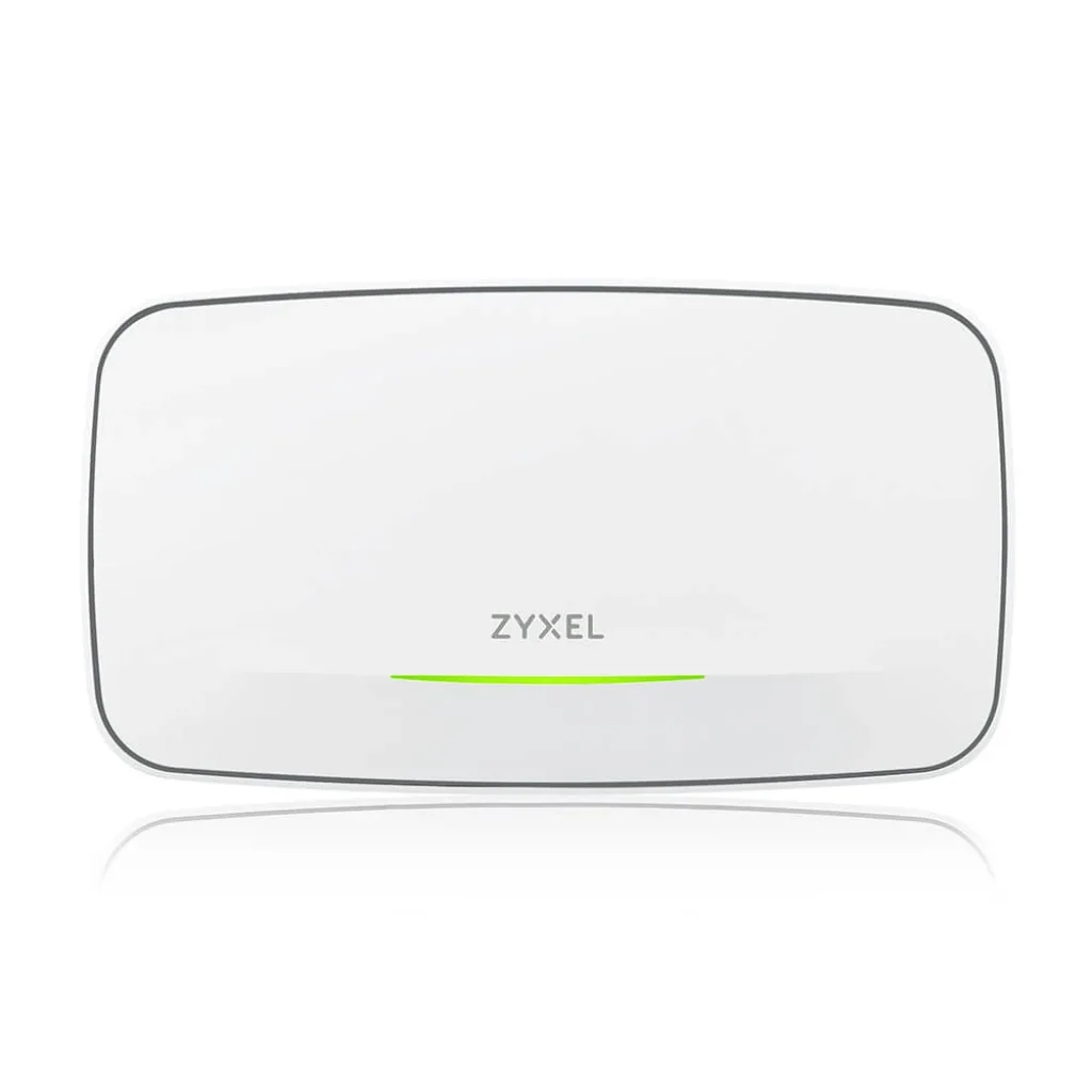 Точка доступу ZYXEL WAX640S-6E (WAX640S-6E-EU0101F) (AXE7800, 1x2,5GE, 1xGE, SmartAntenna, NebulaFlex/Controller, захист від 4G/5G, PoE) UA