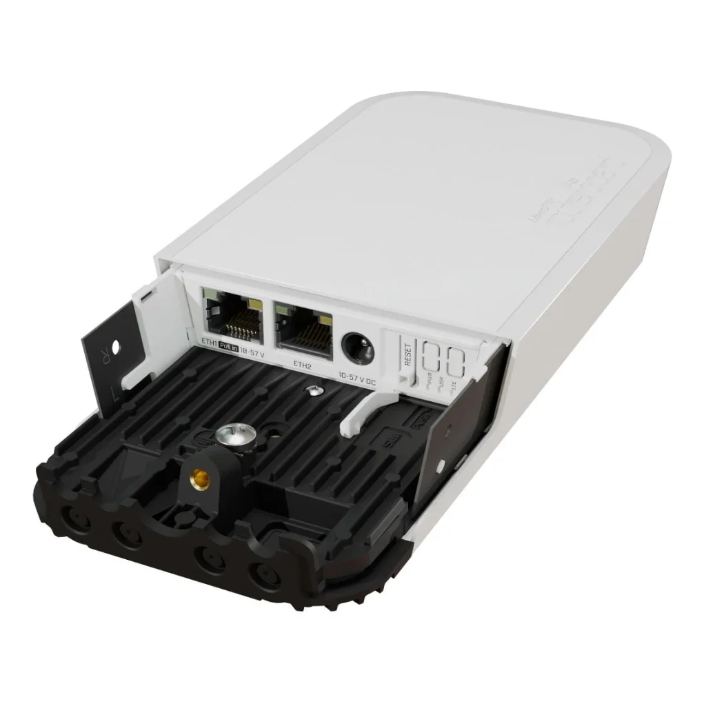 Точка доступу MikroTik wAP ac LTE kit (2024) (wAPGR-5HacD2HnD&EC200A-EU) (AC1200, 2хGE, 1xmicroSIM, 2G/3G/4G, всепогодний корпус) UA