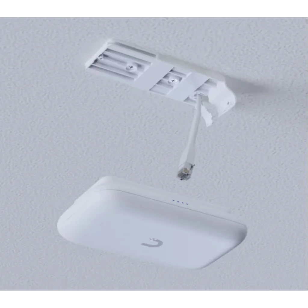 Точка доступа Ubiquiti UniFi UK-Ultra (AC1200, 2x2 MIMO, 1xGbE, 20 dBm + 2хRP-SMA для дополнительных внешних антенн, PoE) UA