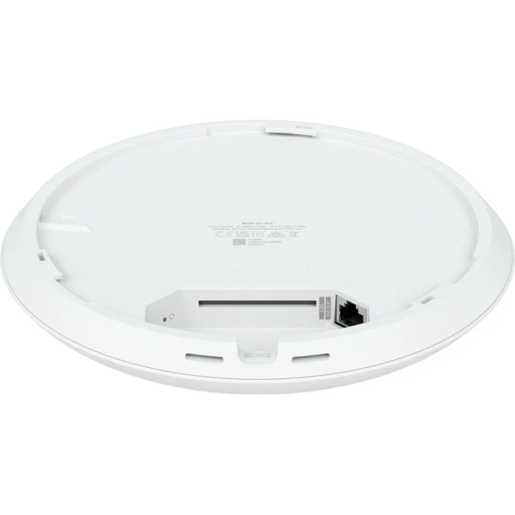 Точка доступу Ubiquiti UniFi U7 Pro (U7-PRO) (AX9300, WiFi 7, 1х2,5 GbE, 6x6 MIMO, PoE+) UA