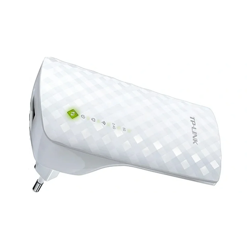 Точка доступу TP-Link RE200 (AC750, 100мВт, внутрішні антени, підсилювач бездротового сигналу, 1 порт RJ-45) UA