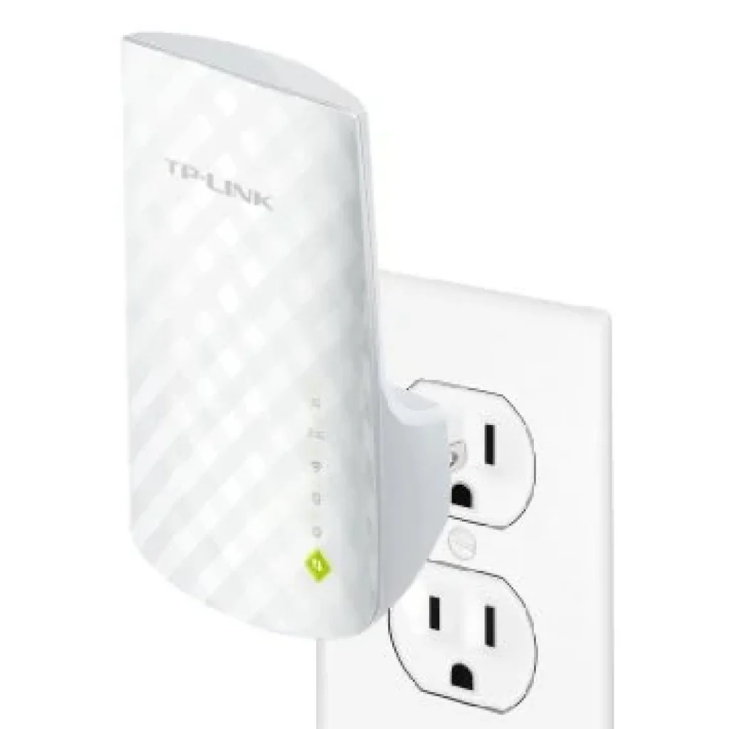 Точка доступу TP-Link RE200 (AC750, 100мВт, внутрішні антени, підсилювач бездротового сигналу, 1 порт RJ-45) UA