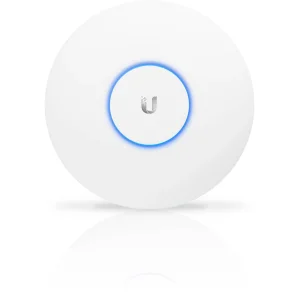 Точка доступу Ubiquiti UniFi UAP-AC-PRO (AC1750, 3x3 MIMO, 22 dBm, 2x10/100/1000 Mbps, PoE) box UA