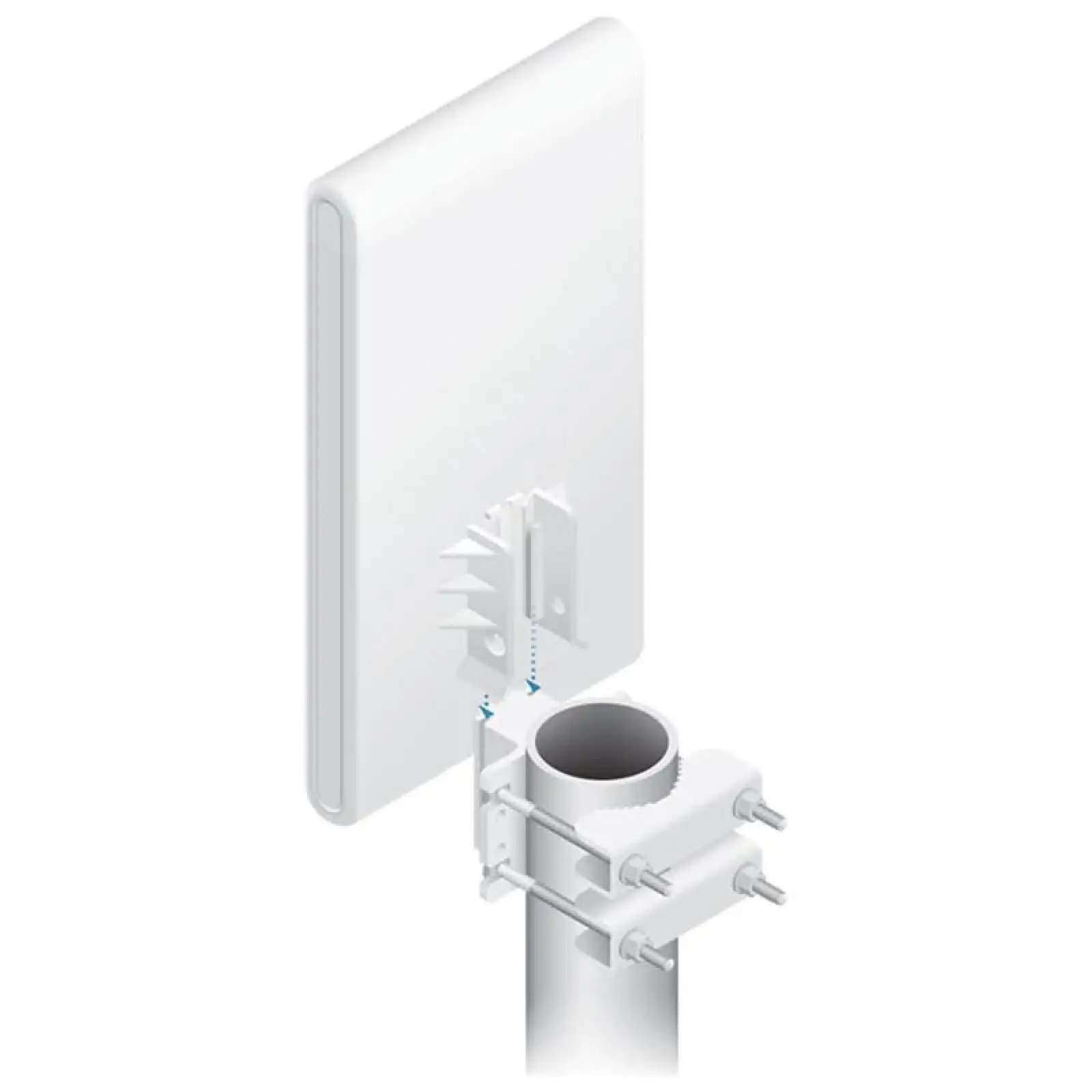 Точка доступа Ubiquiti UniFi UAP-AC-M-PRO (AC1750, 3x3 MIMO, 2x10/100/1000 Mbps, PoE, MESH) UA