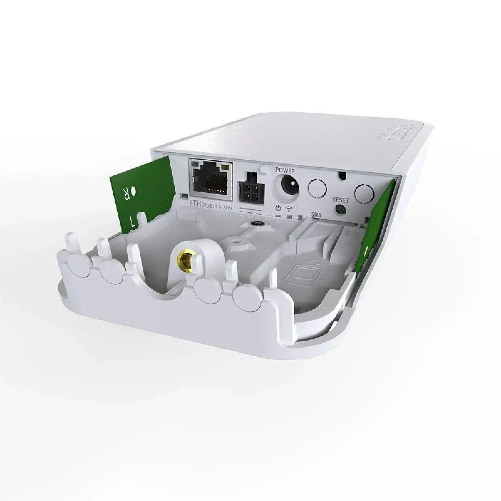 Точка доступу MikroTik wAP LTE kit (RBwAPR-2nD&R11e-LTE) (N300, 1х100Мбит, 1x miniSIM, 2G/3G/4G, всепогодний корпус) UA