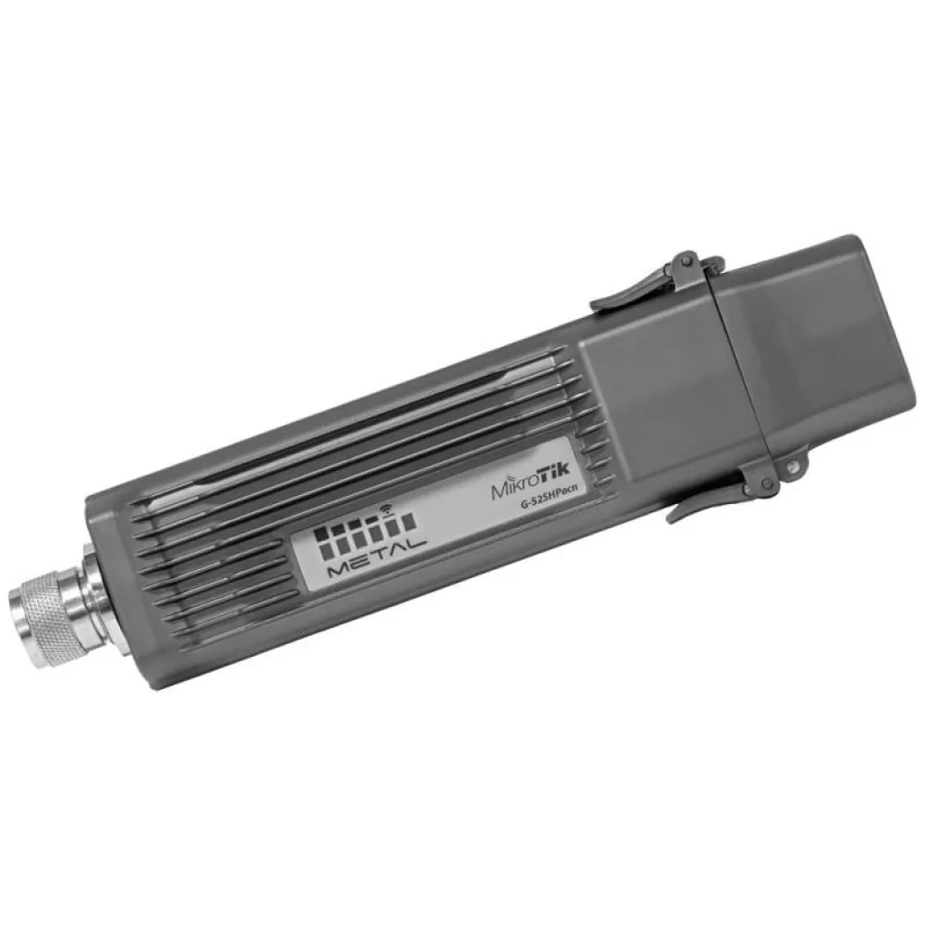 Точка доступу Mikrotik Metal 52ac RBMetalG-52SHPacn (2xNmale, 1GE, 6dBi omni, outdoor) UA