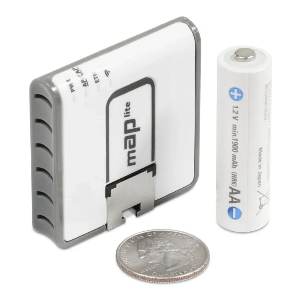 Точка доступа Mikrotik mAP lite (RBMAPL-2ND) (1x10/100 Ethernet ports, 1.5 dBi) UA