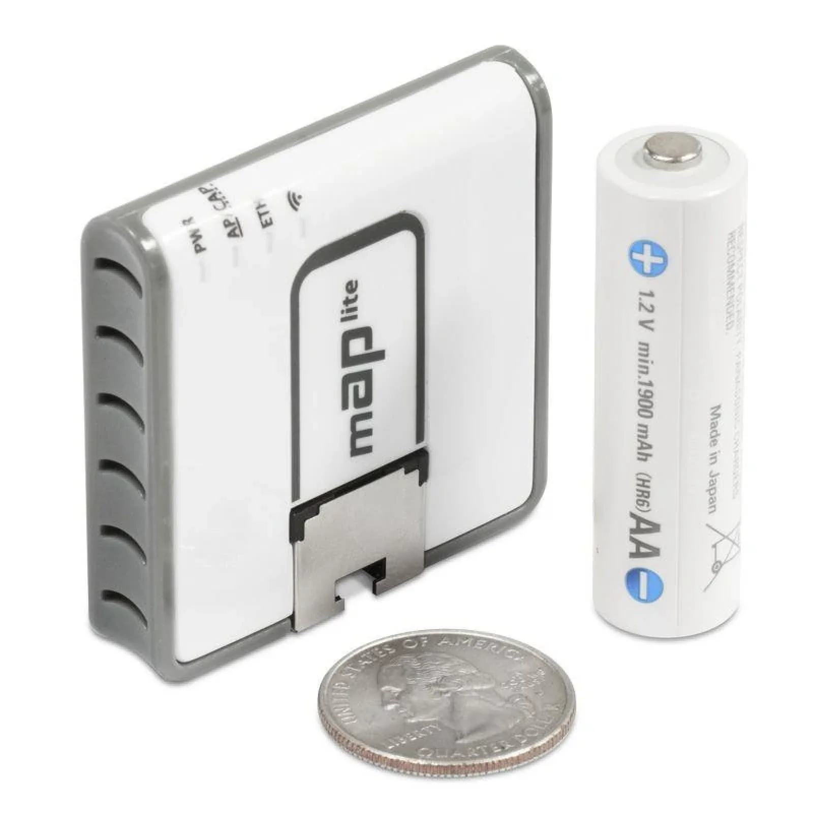 Точка доступу Mikrotik mAP lite (RBMAPL-2ND) (1x10/100 Ethernet ports, 1.5 dBi) UA