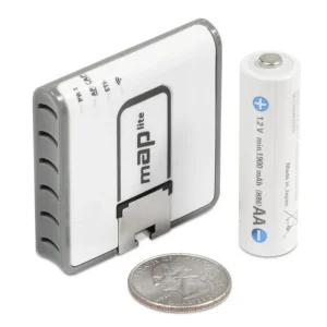 Точка доступа Mikrotik mAP lite (RBMAPL-2ND) (1x10/100 Ethernet ports, 1.5 dBi) UA