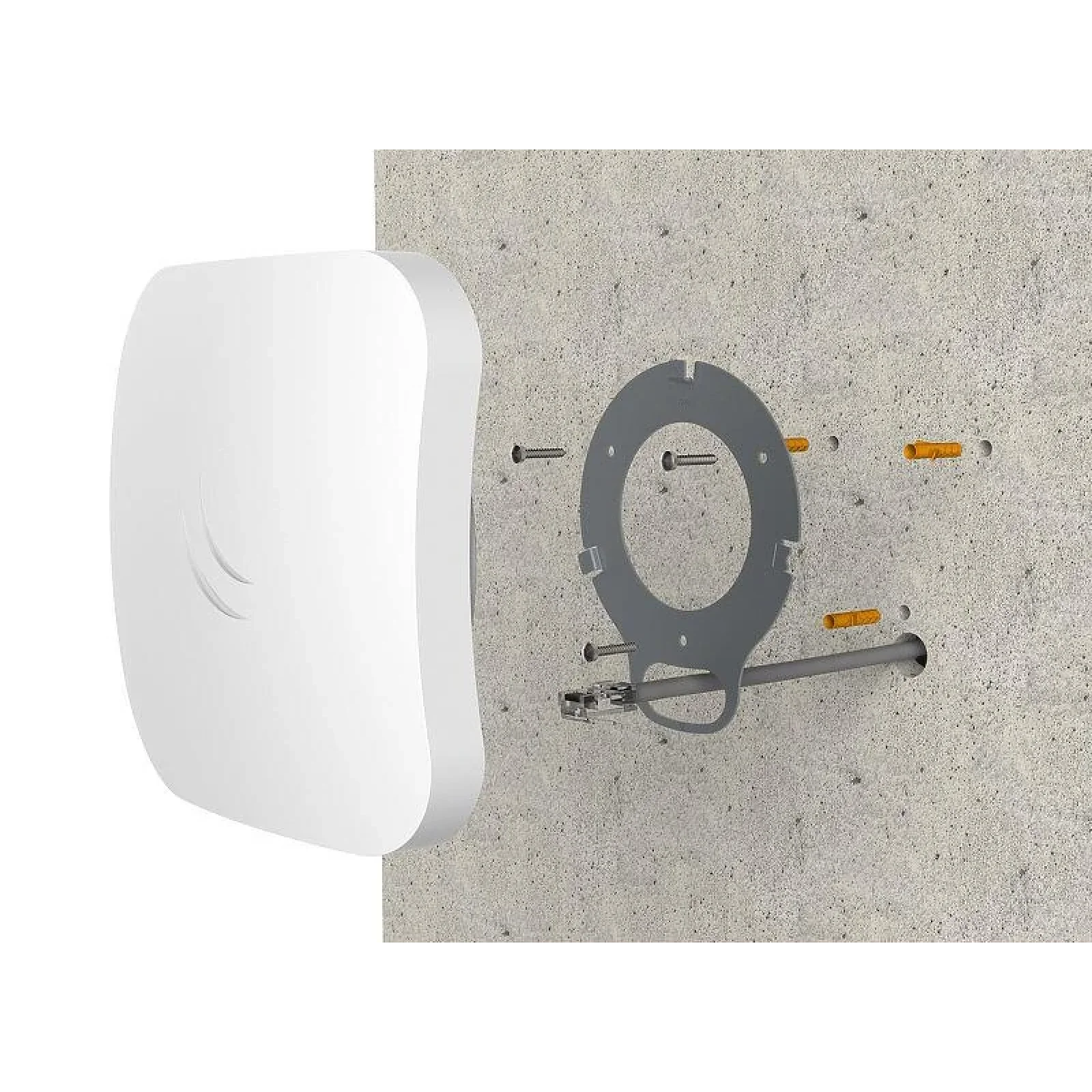 Точка доступа Mikrotik cAP AC RBcAPGi-5acD2nD (AC1200, 716MHz/128Mb, ceiling AP, 2,5dBi, PoE) UA