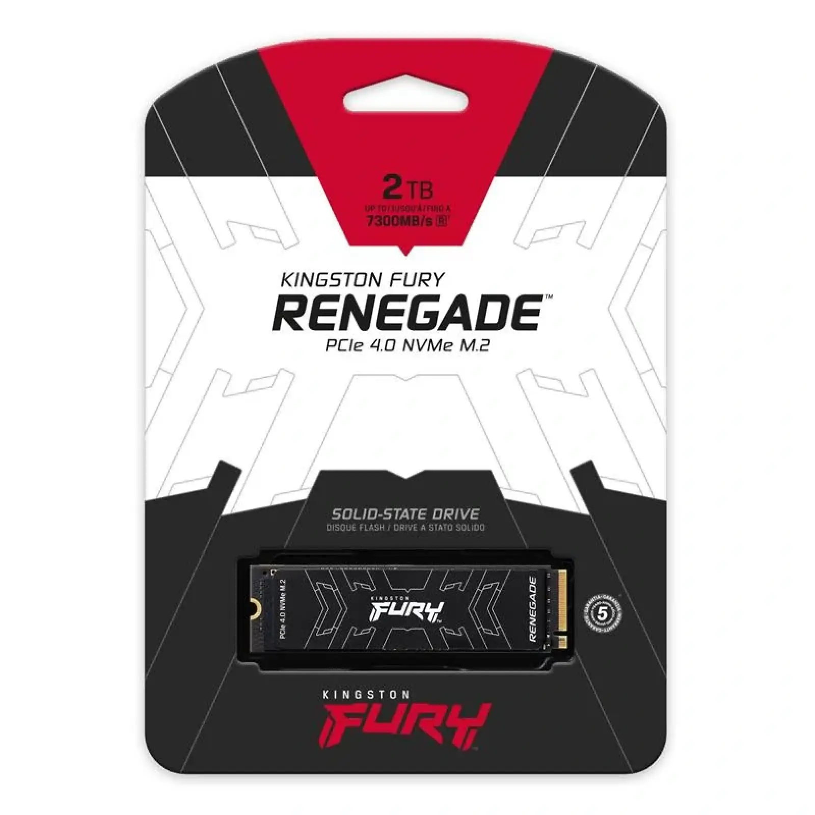 SSD накопичувач 4TB Kingston Fury Renegade M.2 2280 PCIe 4.0 x4 NVMe 3D TLC (SFYRD/4000G) UA