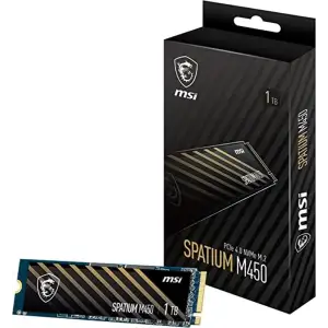 SSD накопичувач 1TB MSI Spatium M450 M.2 2280 PCIe 4.0 x4 NVMe 3D NAND TLC (S78-440L980-P83) UA