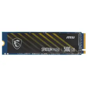 Накопитель SSD 500GB MSI Spatium M452 M.2 2280 PCIe 4.0 x4 NVMe 3D NAND TLC (S78-440K210-P83) UA