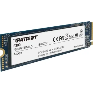 Накопичувач SSD 512GB Patriot P300 M.2 2280 PCIe 3.0 x4 NVMe TLC (P300P512GM28) UA