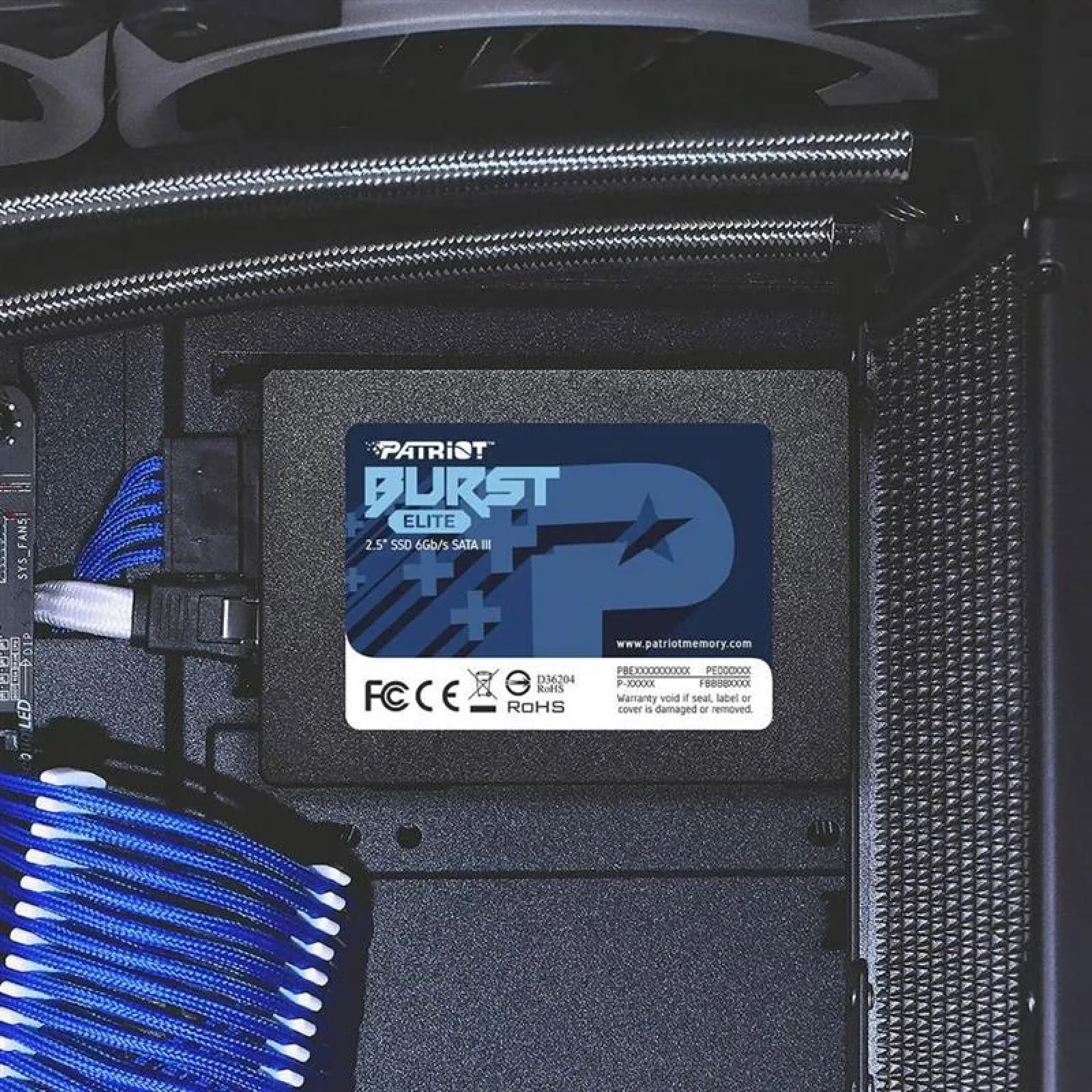 SSD накопитель 1.92TB Patriot Burst Elite 2.5