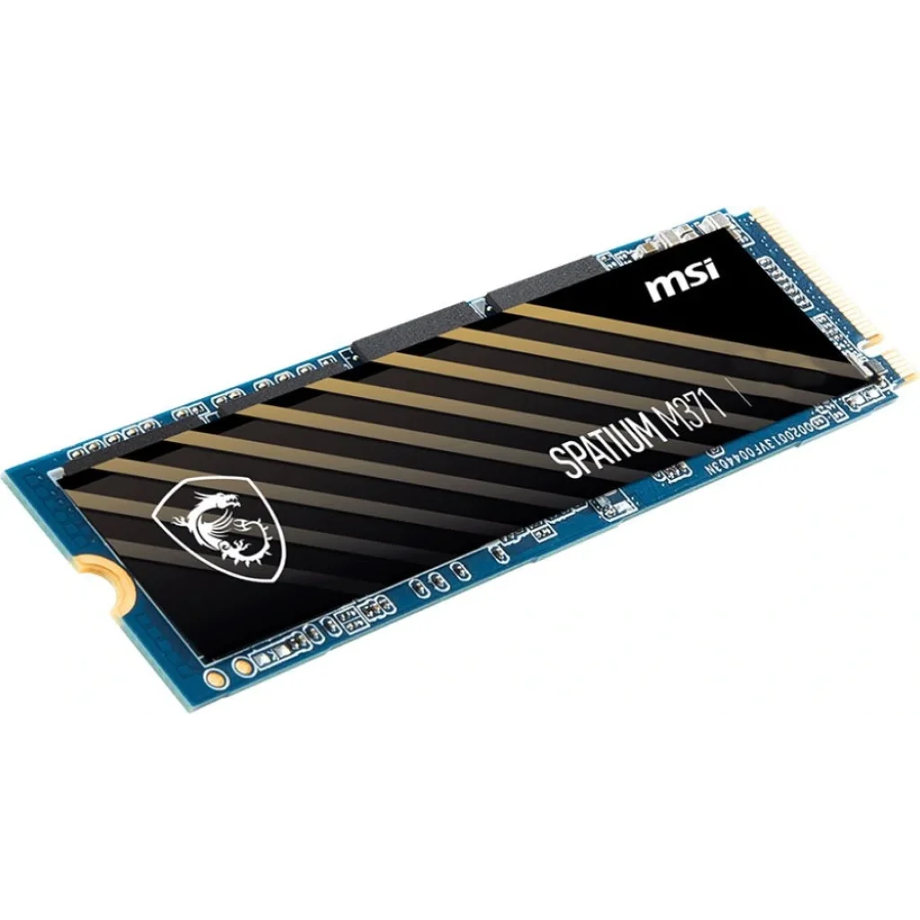Накопитель SSD 500GB MSI Spatium M371 M.2 2280 PCIe 3.0 x4 NVMe 3D NAND TLC (S78-440K160-P83) UA