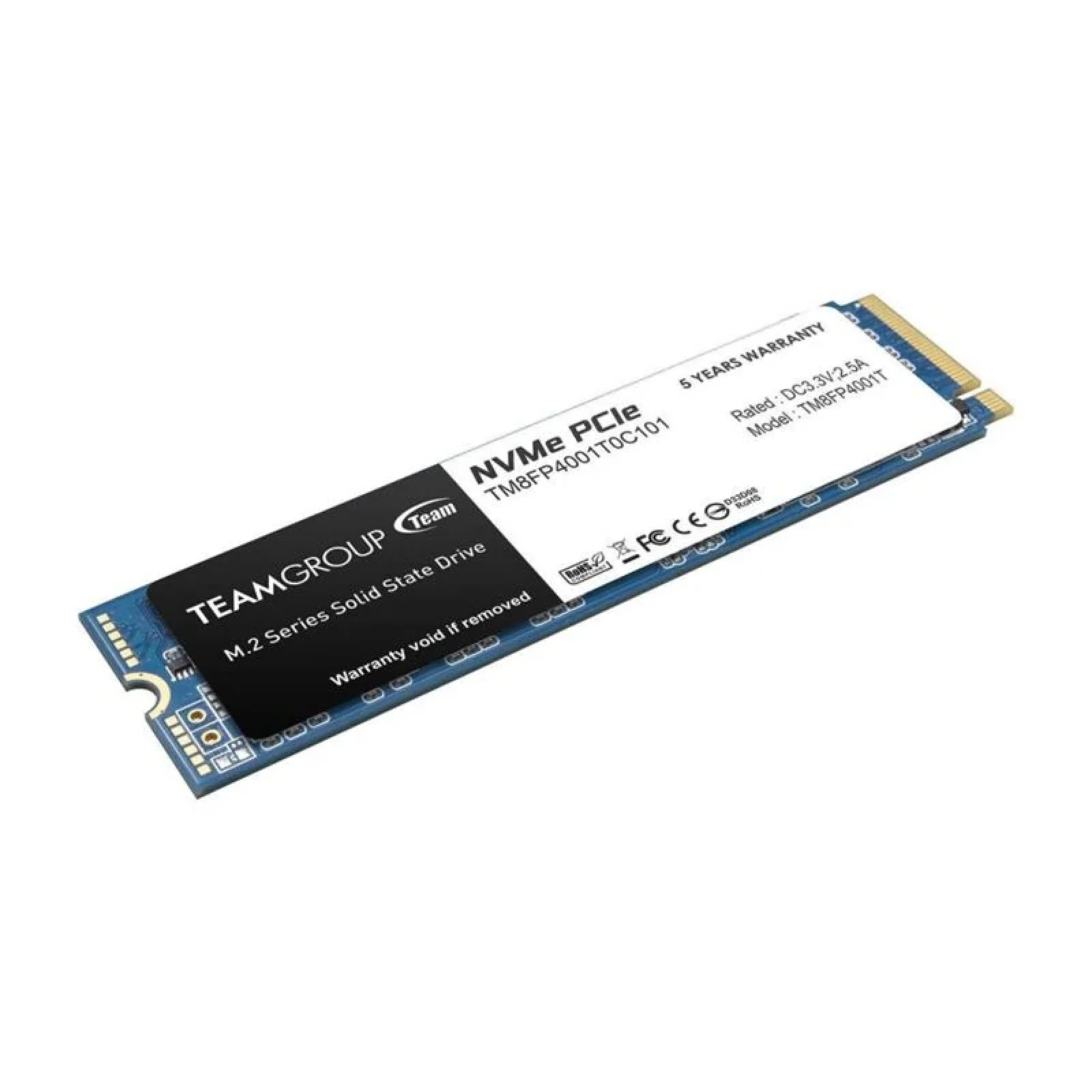 SSD накопичувач 1TB Team MP34 M.2 2280 PCIe 3.0 x4 3D TLC (TM8FP4001T0C101) UA