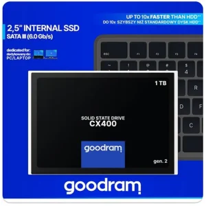 SSD накопичувач 2ТB Goodram CX400 Gen.2 2.5