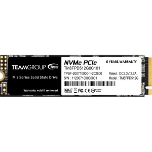 SSD накопичувач 512GB Team MP33 Pro M.2 2280 PCIe 3.0 x4 3D TLC (TM8FPD512G0C101) UA