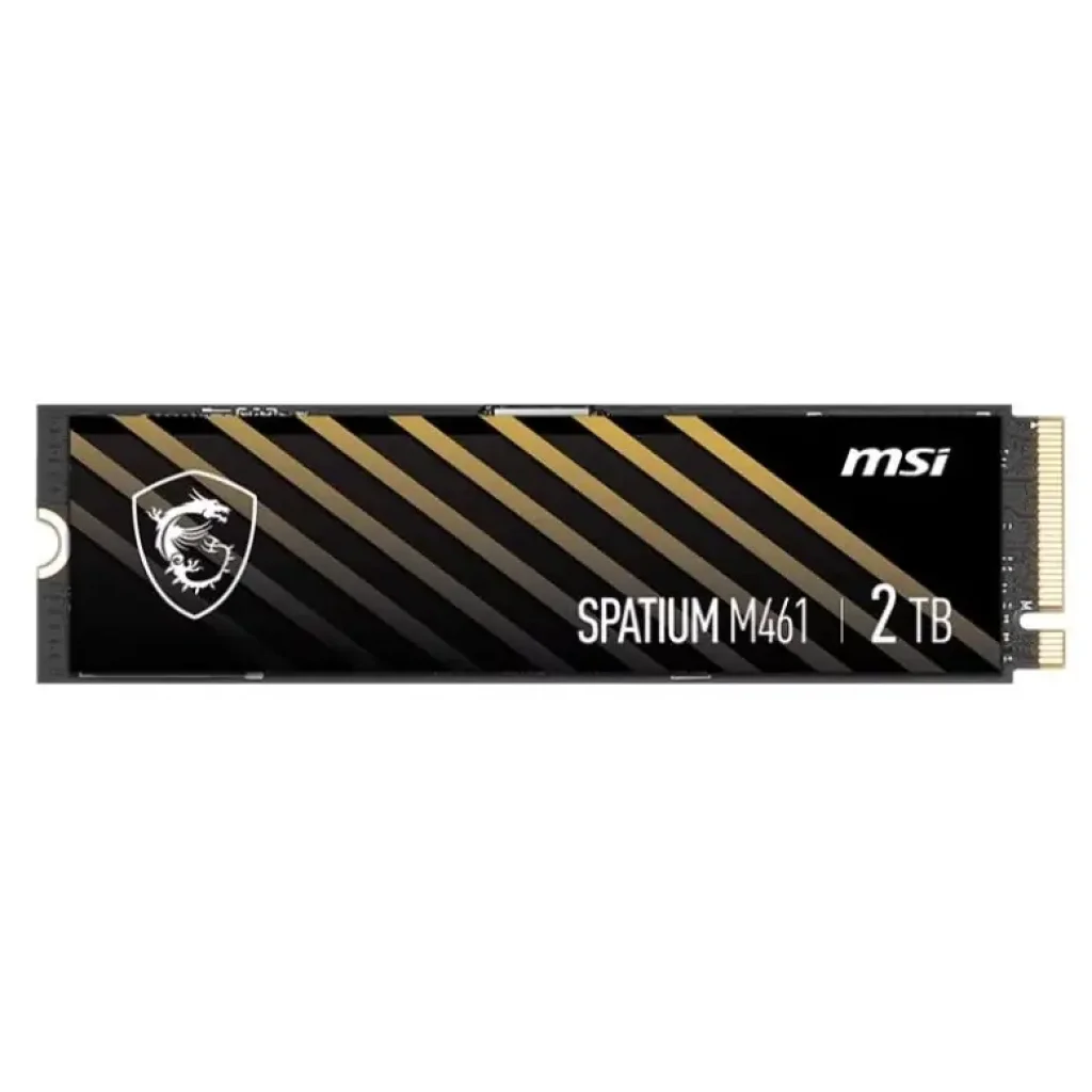 Накопитель SSD 2TB MSI Spatium M461 M.2 2280 PCIe 4.0 x4 NVMe 3D NAND TLC (S78-440Q550-P83) UA