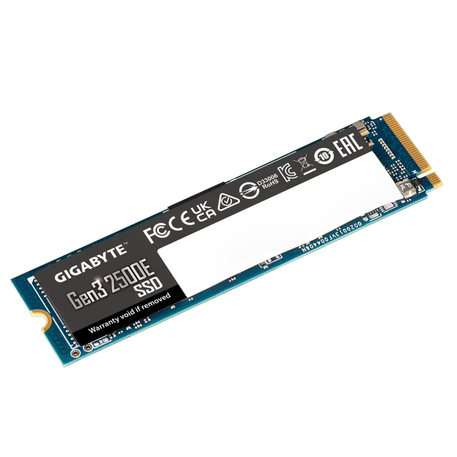SSD накопичувач 1TB Gigabyte Gen3 2500E M.2 PCIe NVMe 3.0 x4 3D TLC (G325E1TB) UA