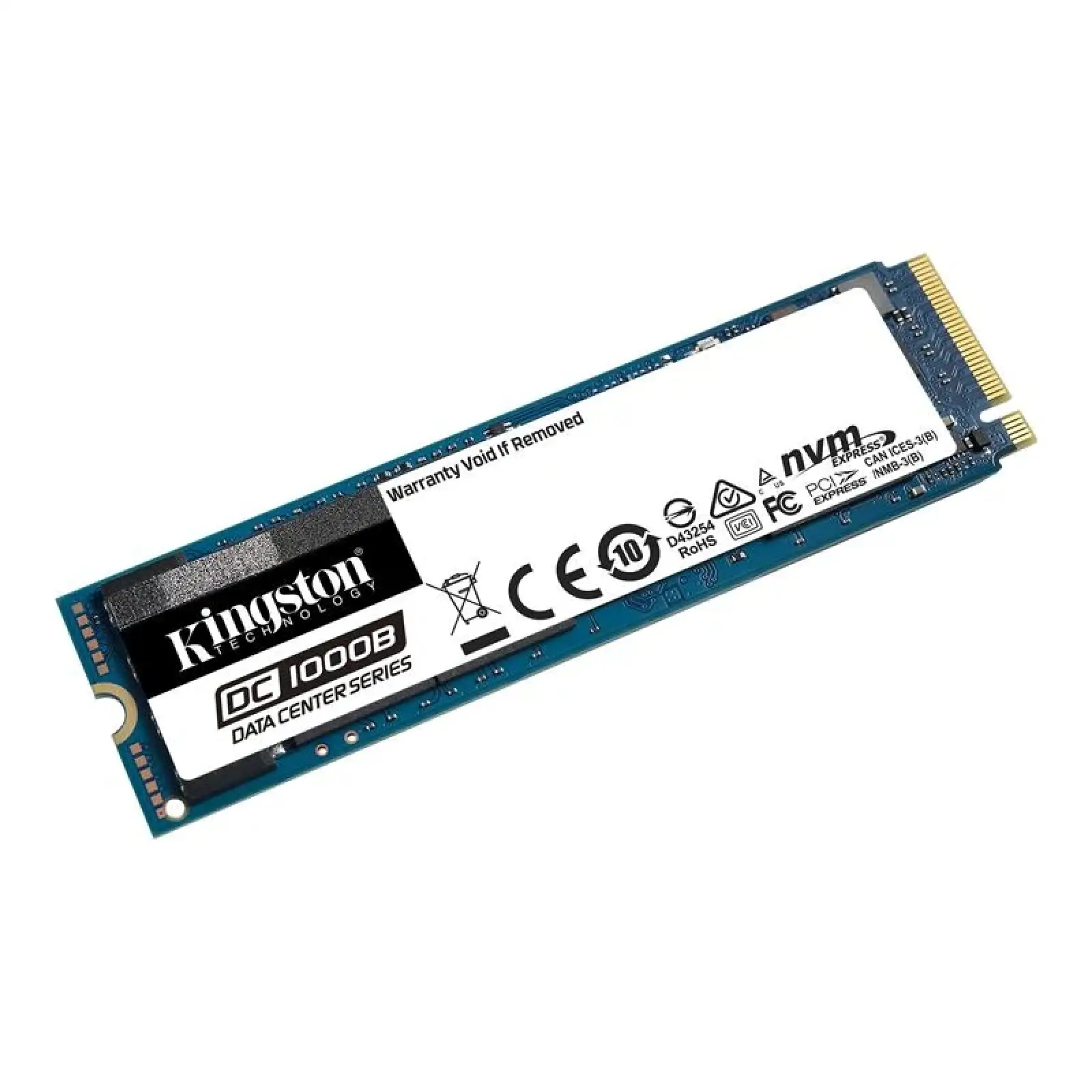 SSD накопичувач 480GB M.2 NVMe Kingston DC1000 M.2 2280 PCIe 3.0 x4 3D TLC (SEDC1000BM8/480G) UA