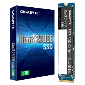 SSD накопичувач 1TB Gigabyte Gen3 2500E M.2 PCIe NVMe 3.0 x4 3D TLC (G325E1TB) UA