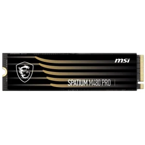 Накопичувач SSD 1TB MSI Spatium M480 Pro M.2 2280 PCIe 4.0 x4 NVMe 3D NAND TLC (S78-440L1G0-P83) UA