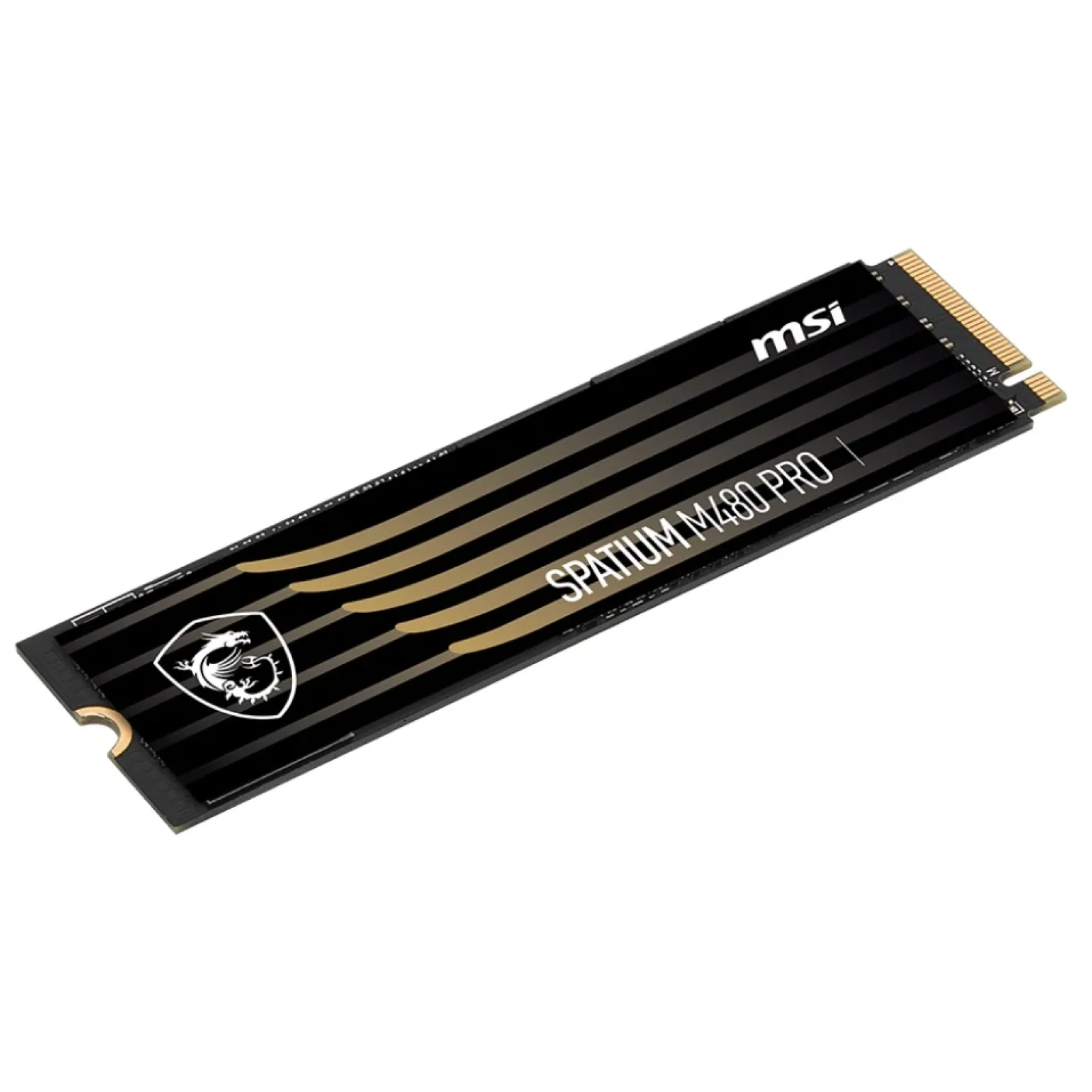 Накопитель SSD 1TB MSI Spatium M480 Pro M.2 2280 PCIe 4.0 x4 NVMe 3D NAND TLC (S78-440L1G0-P83) UA
